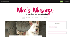 Desktop Screenshot of miasmusings.com